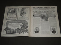 1905 FEBRUARY 25 THE SATURDAY EVENING POST MAGAZINE - ILLUSTRATED COVER - SP 764