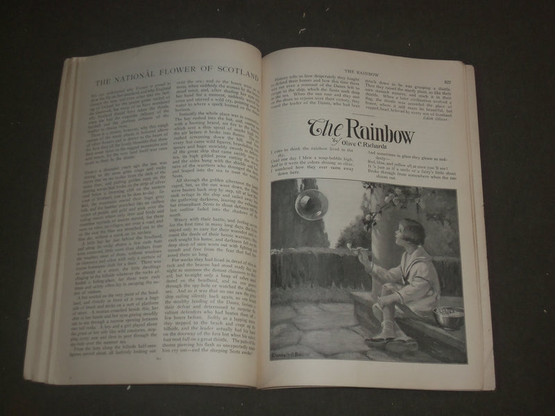 1920 JULY ST. NICHOLAS MAGAZINE - ILLUSTRATIONS, STORIES & ADS - B 4617