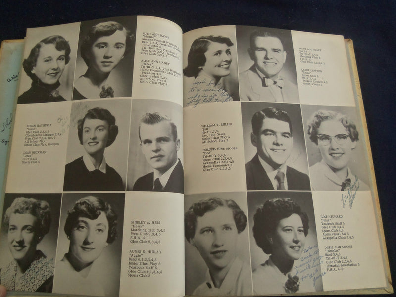 1955 THE SCOTTSMEN SCOTT TOWNSHIP HIGH SCHOOL YEARBOOK - ESPY, PA - YB 2692