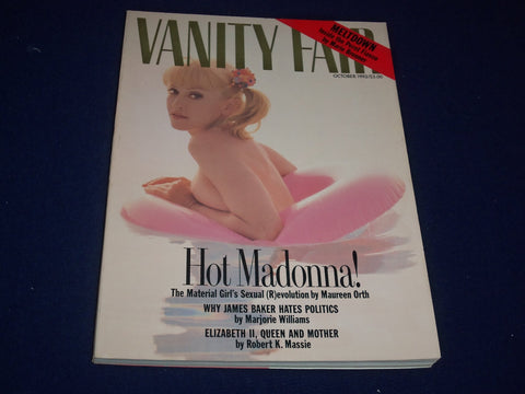 1992 OCTOBER VANITY FAIR MAGAZINE - MADONNA - SP 4331