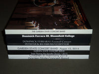2012-2015 DOMINICK FERRARA III & GARDEN STATE BAND BOOK LOT OF 7 - KD 1950