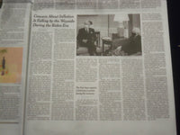 2021 FEBRUARY 16 NEW YORK TIMES - INFLATION FEARS FALL BY WAYSIDE IN BIDEN ERA