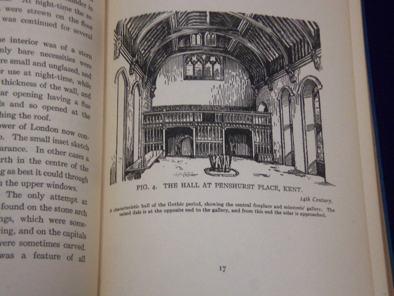 1926 ENGLISH ROOMS AND THEIR DECORATION AT A GLANCE BOOK BY HAYWARD - KD 910C