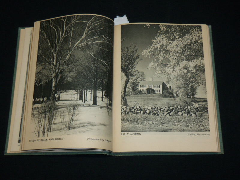 1946 EVER NEW ENGLAND BOOK WITH PHOTOGRAPHS BY SAMUEL CHAMBERLAIN - KD 6382