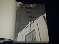 1957 GALLEON SETON HALL UNIVERSITY YEARBOOK - SOUTH ORANGE NJ - PHOTOS - YB 814