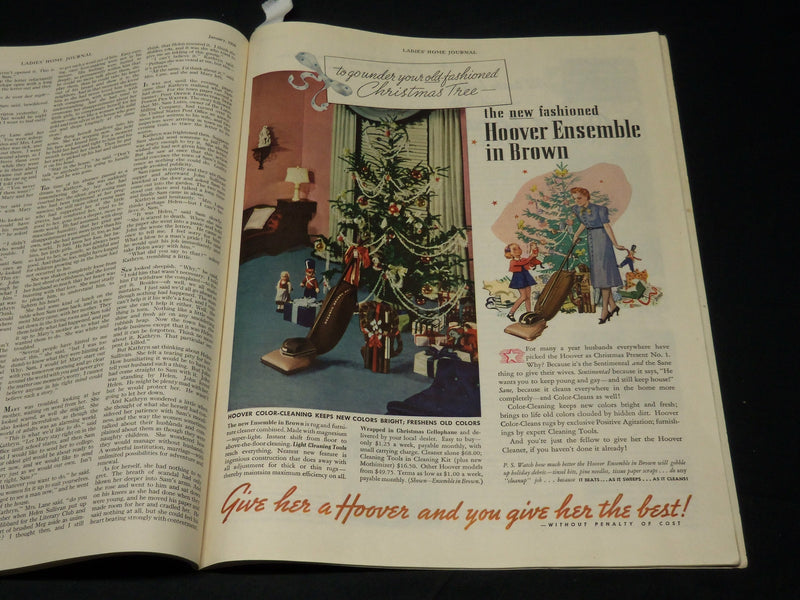 1939 JANUARY LADIES HOME JOURNAL MAGAZINE - BEAUTIFUL FRONT COVER - F 356