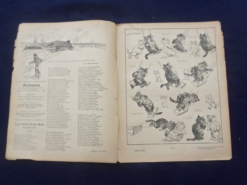 1907 APR 20 LE SOURIRE MAGAZINE - ILLUSTRATED COMEDY - FRENCH TEXT - SP 4866Y