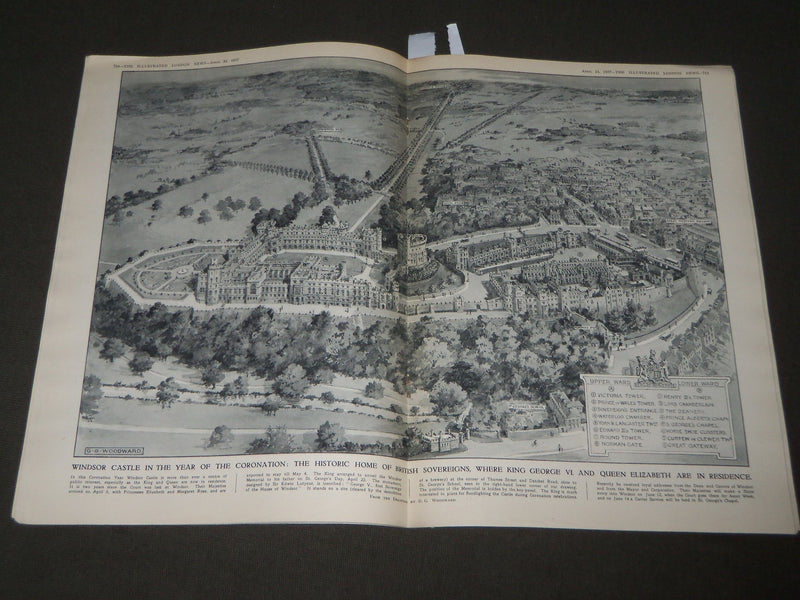 1937 APRIL 24 ILLUSTRATED LONDON NEWS MAGAZINE - GREAT PHOTOS - J 2765