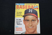 1958 DELL BASEBALL ANNUAL MAGAZINE - LEW BURDETTE COVER - B 3455I