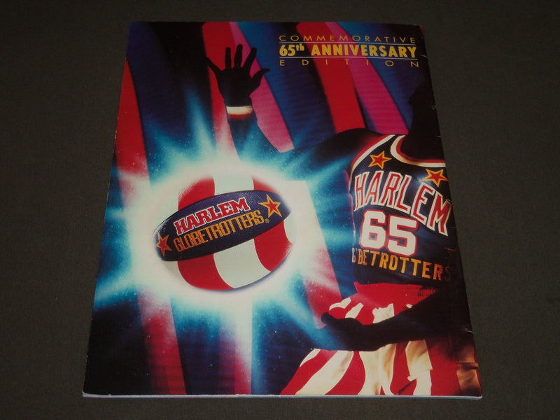 1991 HARLEM GLOBETROTTERS 65TH ANNIVERSARY EDITION PROGRAM - J 2258