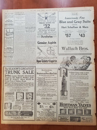 1921 JANUARY 24 NEW YORK TIMES - DR. CARSTENSEN ASSAILS 3 RECTORS - NT 8103