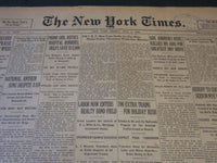 1926 JULY 2 NEW YORK TIMES - 536 I. R. T. MEN VOTE STRIKE FOR PAY RISE - NT 5565