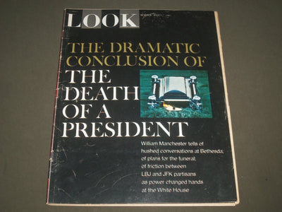 1967 MARCH 7 LOOK MAGAZINE - DEATH OF A PRESIDENT - JOHN F. KENNEDY - SP 9583