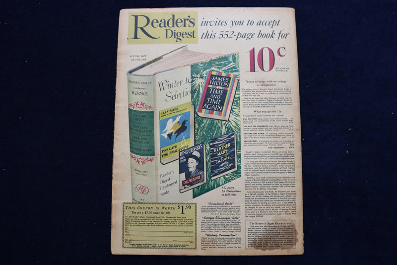 1954 MARCH 28 NY MIRROR MAGAZINE - APRIL KENT AND BABETTE COVER - E 22525