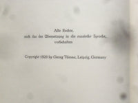 1929 ARZTE ALS PATIENTEN HARDCOVER BOOK VON PROF. A. GROTJAHN - GERMAN- KD 8996