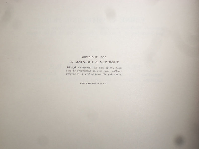 1938 GENERAL DRAFTING HARDCOVER BOOK BY FRYKLUND AND KEPLER - KD 8156
