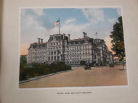 1900'S WASHINGTON THE NATION'S CAPITAL CITY BEAUTIFUL VIEW BOOK - J 1871