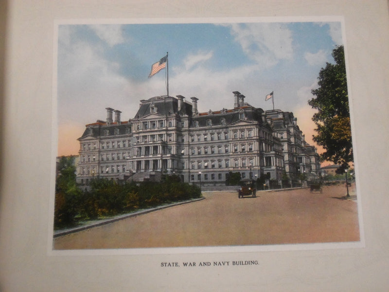 1900'S WASHINGTON THE NATION'S CAPITAL CITY BEAUTIFUL VIEW BOOK - J 1871