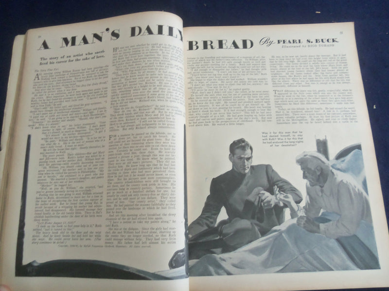 1941 APRIL REDBOOK MAGAZINE - THE BLIND MAN'S HOUSE - SP 4796O