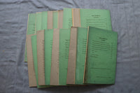 1932-1937 BULLETIN OF THE AMERICAN MATHEMATICAL SOCIETY - LOT OF 18 - O 3899