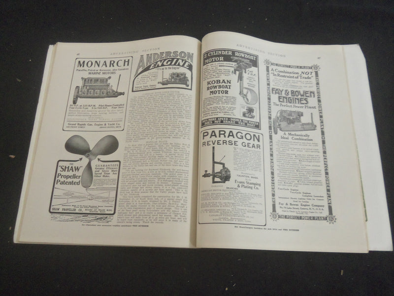 1914 MAY THE RUDDER MAGAZINE - ILLUSTRATIONS, STORIES, PHOTOS & ADS - B 4198T