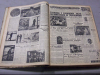 1957 MAY RIO DE JANEIRO DIARIO NEWSPAPER BOUND VOLUME - SPANISH - BV 57