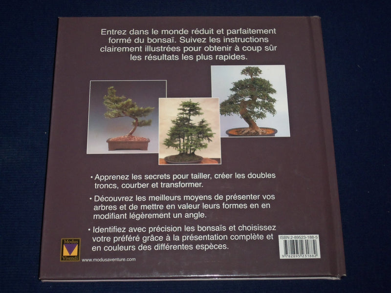 2001 TOTALEMENT BONSAI HARDCOVER BOOK BY CRAIG COUSSINS - NICE PHOTOS - KD 2750