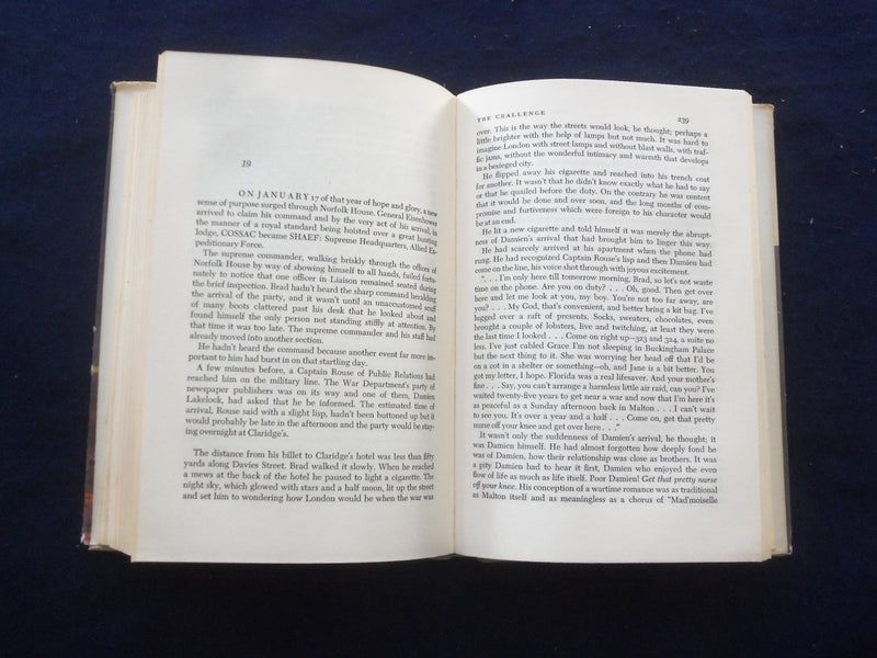 1955 THE SIXTH OF JUNE HARDCOVER BOOK BY LIONEL SHAPIRO - KD 8209