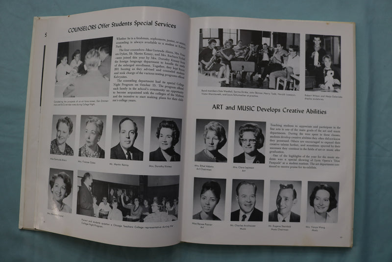 1964/1965 KELVYNIAN KELVYN PARK HIGH SCHOOL YEARBOOK - CHICAGO, IL - YB 3562