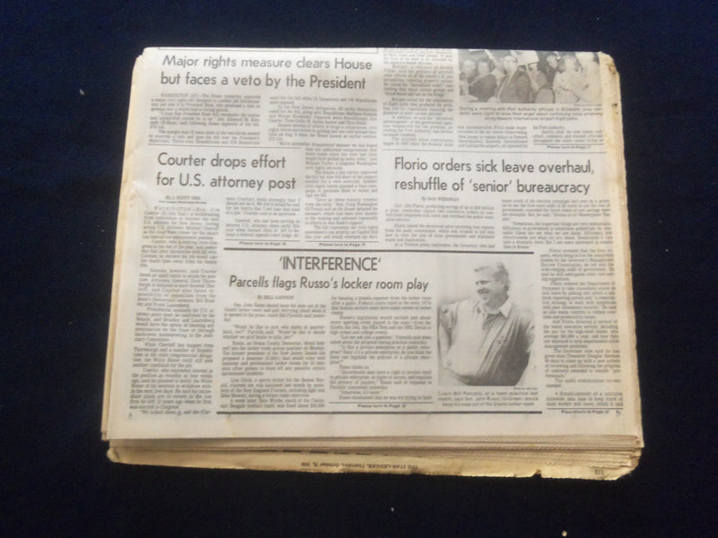 1990 OCT 18 THE STAR-LEDGER NEWSPAPER -NEWARK, NJ-RT. 78 CRASH KILLS ONE-NP 6129