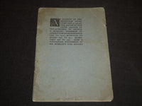 1915 FEBRUARY 20 GEORGE P. MORGAN RECEPTION REPORT SOFTCOVER BOOK - J 5300