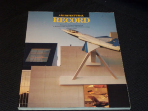 1985 JANUARY ARCHITECTURAL RECORD MAGAZINE - LOW RISE BUILDINGS COVER - E 1006