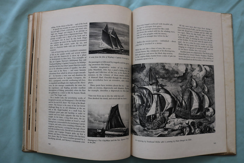 1963 SHIPS HARDCOVER BOOK BY PAUL HAMLYN- KD 9655