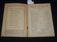 1937 JANUARY DIGEST AND REVIEW MAGAZINE - BIRTH OF THE MOVIES - K 1017