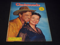 1953 JUNE 5 CINEMONDE MAGAZINE - RUTH ROMAN & GARY COOPER COVER - E 24812