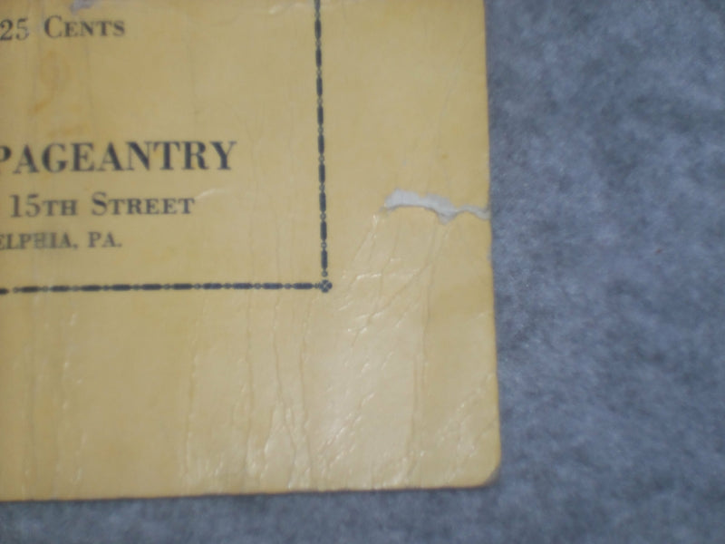 1930'S BY THIS SIGN CONQUER! - A PAGEANT PLAY FOR EASTER BY ELSIE YALE - J 6325