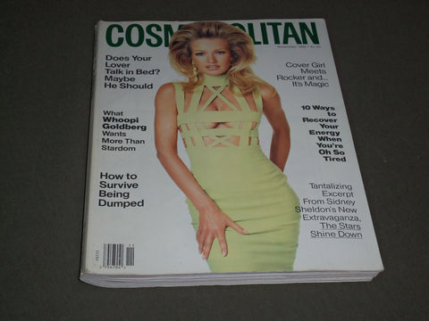 1992 NOVEMBER COSMOPOLITAN MAGAZINE - KAREN MULDER, PHOTO BY SCAVULLO - SP 3180
