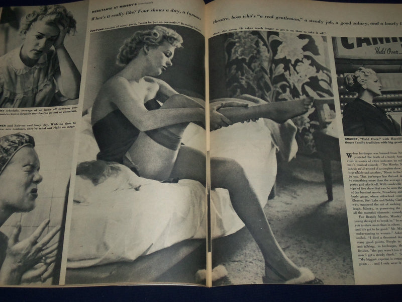 1955 SEPTEMBER SEE MAGAZINE - TERRY MOORE COVER - GREAT PHOTOS & ADS - J 1510