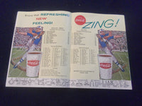1961 SEP 30 FOOTBALL PROGRAM - BOWLING GREEN ST UNIV VS UNIV OF DAYTON- SP 9337K