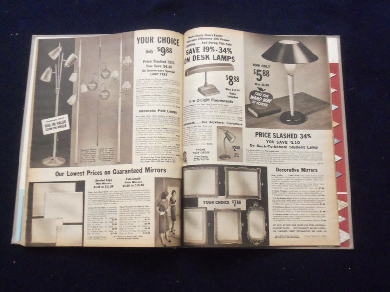 1964 MONTGOMERY WARD 92ND ANNIV. SALE CATALOG -HARDCOVER- KANSAS CITY,MO - R 96D