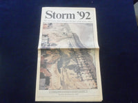 1992 DECEMBER 20 ASBURY PARK PRESS NEWSPAPER SECTION - STORM '92 - NP 6091