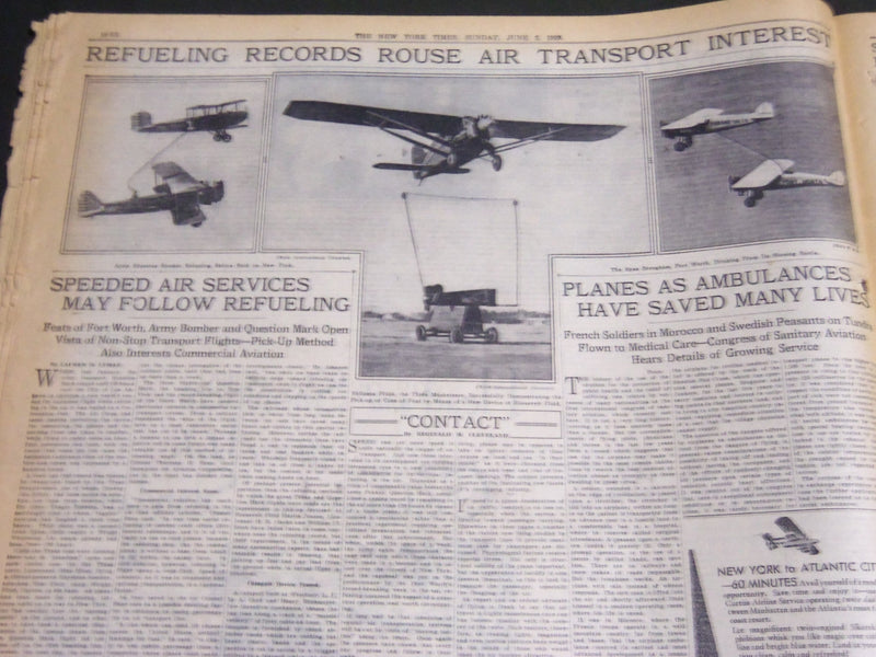 1929 JUNE 2 NY TIMES SECTION - NEW YORK OF 1965 - A COLOSSAR CITY - NT 7082