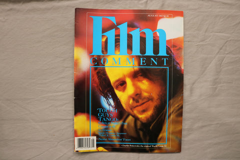 1987 AUGUST FILM COMMENT MAGAZINE - CHARLES BUKOWSKI - BARFLY COVER - E 24047