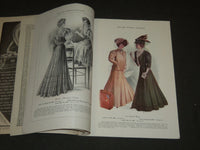 1907 OCTOBER NEW IDEA WOMAN'S MAGAZINE - COLOR FASHION - ILLUSTRATIONS - ST 256