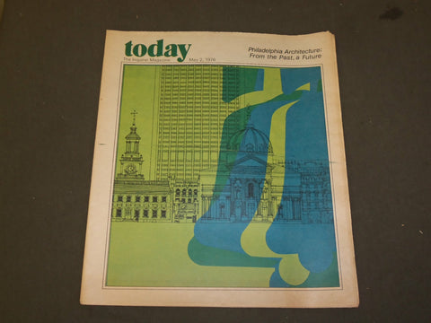 1976 MAY 2 THE INQUIRER MAGAZINE - PHILADELPHIA ARCHITECTURE - NP 3444