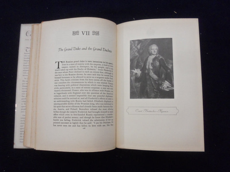 1935 CATHERINE THE PORTRAIT OF AN EMPRESS HARDCOVER BOOK BY GINA KAUS - KD 8356