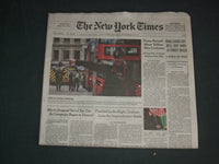 2019 NOVEMBER 30 NEW YORK TIMES - 2 DIE IN LONDON STABBINGS
