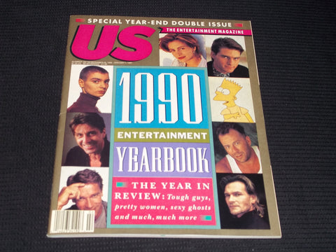 1990 DECEMBER 24 US MAGAZINE - ENTERTAINMENT YEARBOOK FRONT COVER - E 13405