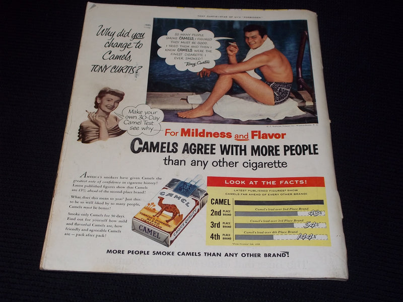 1953 AUGUST 25 LOOK MAGAZINE - ROXANNE FRONT COVER - E 20486