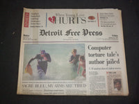 1995 FEB 10 DETROIT FREE PRESS NEWSPAPER -TORTURE TALE'S AUTHOR JAILED - NP 7642